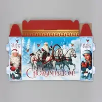 Коробка подарочная, самосборная &laquo;Сказочная тройка&raquo;, 33.7&times;25.7&times;7.9 см