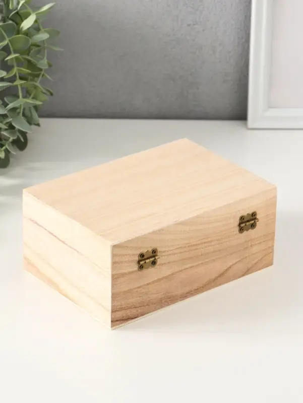 Шкатулка для росписи дерево &laquo;Тайник&raquo;, для творчества, декора, 17&times;12&times;7.5 см