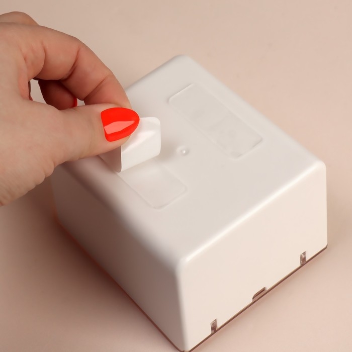 Органайзер для хранения, подвесной, 2 секции, 9,2 × 7 × 10,7 см, цвет МИКС