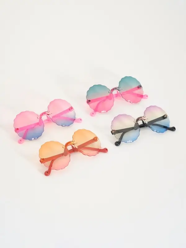 Карнавальные очки "Волна" градиент, цвета МИКС