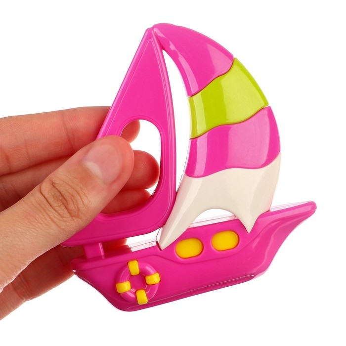 Набор погремушек «Машинка и Кораблик», 2 шт, цвет МИКС, Крошка Я Набор погремушек «Машинка и Кораблик», 2 шт, цвет МИКС, Крошка Я