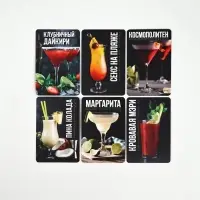 Подарочный набор барный &laquo;Bartender&raquo;: 5 предметов, карточки с рецептами