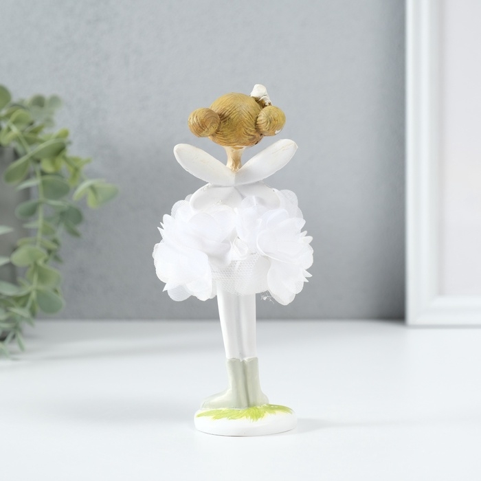 Сувенир полистоун  Сувенир полистоун "Девочка фея в платье из цветов" МИКС 8х6х16 см