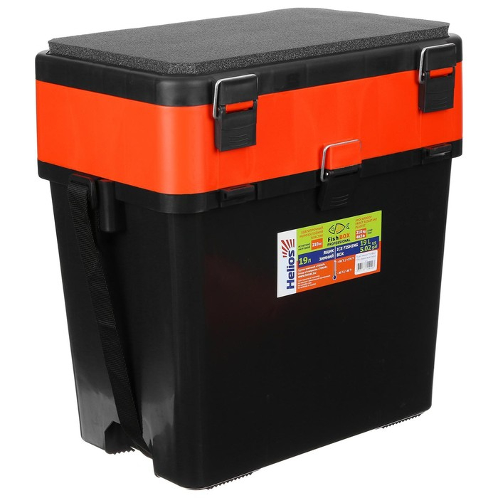 Ящик зимний Helios FishBox 19 л, цвет оранжевый Ящик зимний Helios FishBox 19 л, цвет оранжевый