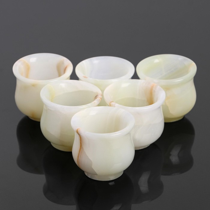 Набор стопок, 6шт, оникс Набор стопок, 6шт, оникс