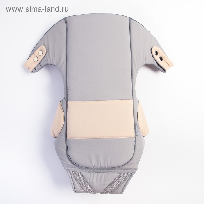 Рюкзак-кенгуру для малыша «Дискавери», 5 в 1, от 2 до 15 кг., цвет серый