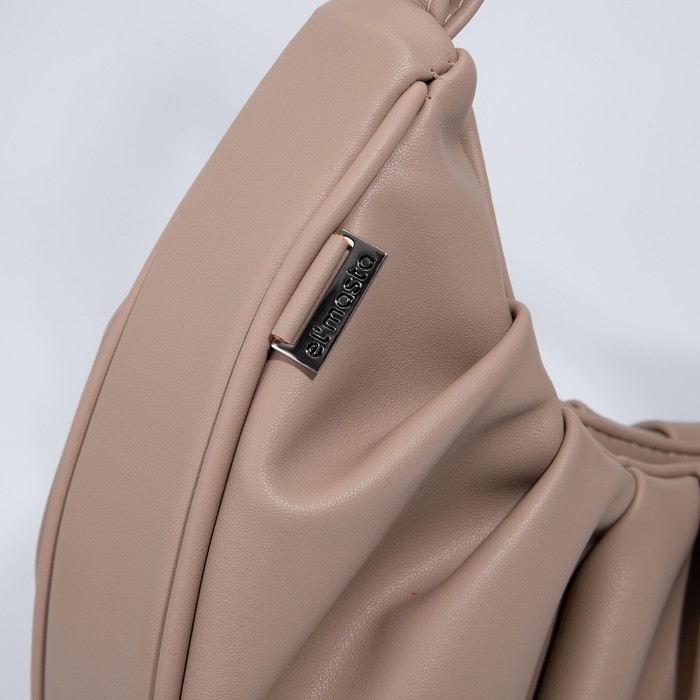 Сумка-багет El Masta на магните, цвет бежевый Сумка-багет El Masta на магните, цвет бежевый