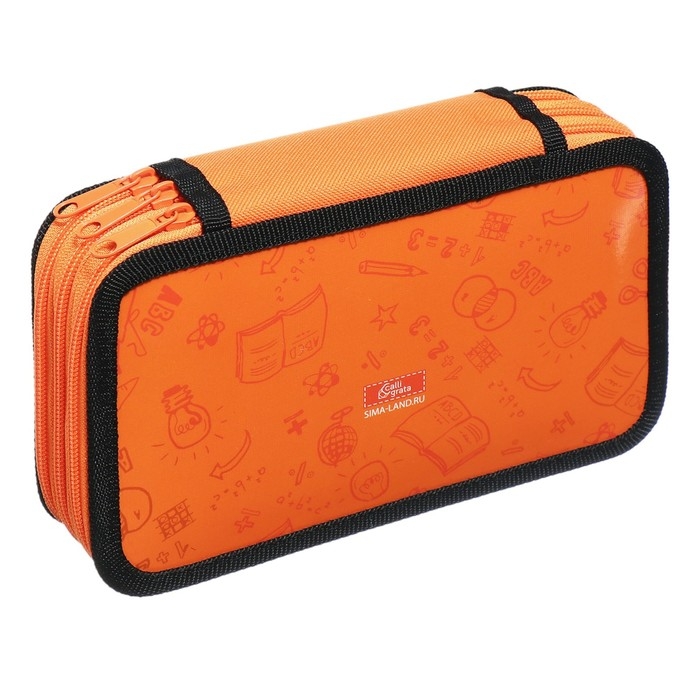 Пенал 3 секции, 125 х 205 х 55 мм, Calligrata 30П26/3 Пенал 3 секции, 125 х 205 х 55 мм, Calligrata 30П26/3 "Панда", ламинированный картон