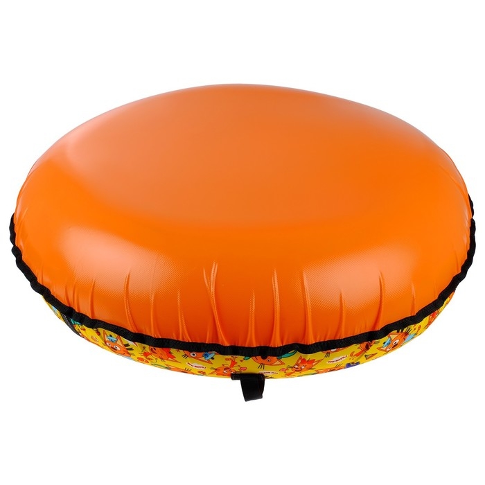 Тюбинг-ватрушка «Три кота», ТБ2-80/ТК, диаметр чехла 85 см Тюбинг-ватрушка «Три кота», ТБ2-80/ТК, диаметр чехла 85 см