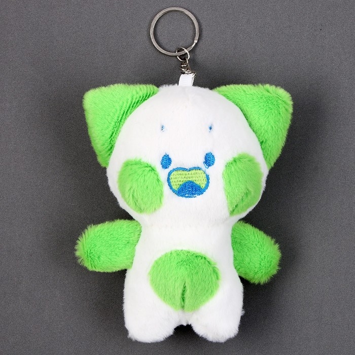 Мягкая игрушка «Супер кот», на брелоке, размер 12 см, цвета МИКС Мягкая игрушка «Супер кот», на брелоке, размер 12 см, цвета МИКС