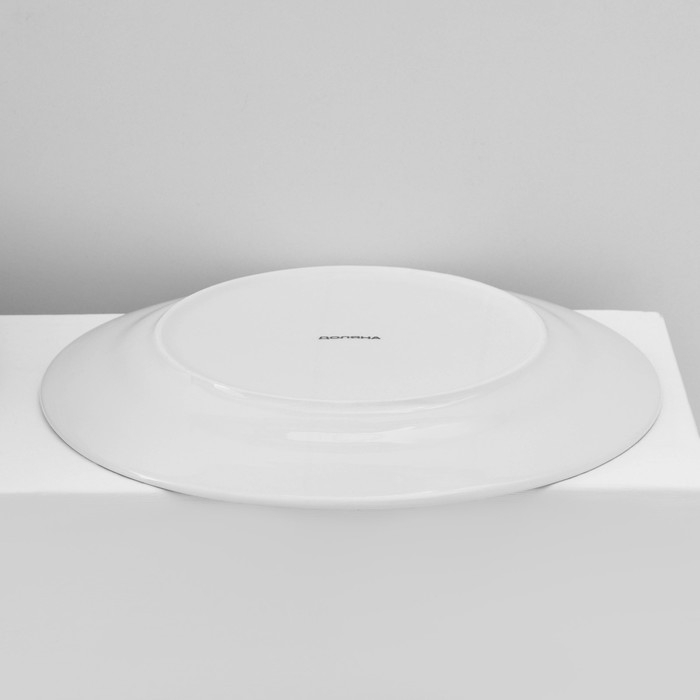 Набор тарелок фарфоровых Доляна «Малахитовая шкатулка», 18 предметов: 6 тарелок d=20 см, 6 тарелок d=25 см, 6 тарелок глубоких 340 мл Набор тарелок фарфоровых Доляна «Малахитовая шкатулка», 18 предметов: 6 тарелок d=20 см, 6 тарелок d=25 см, 6 тарелок глубоких 340 мл