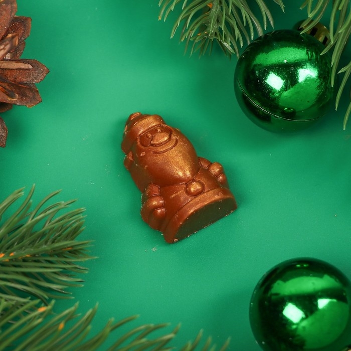 Новый год. Фигура из молочного шоколада Новый год. Фигура из молочного шоколада "Дед Мороз мини" , 12 г ± 5 %