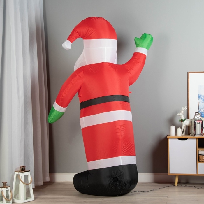 Надувная фигура  Надувная фигура "Дед Мороз" приветствует, 180 см