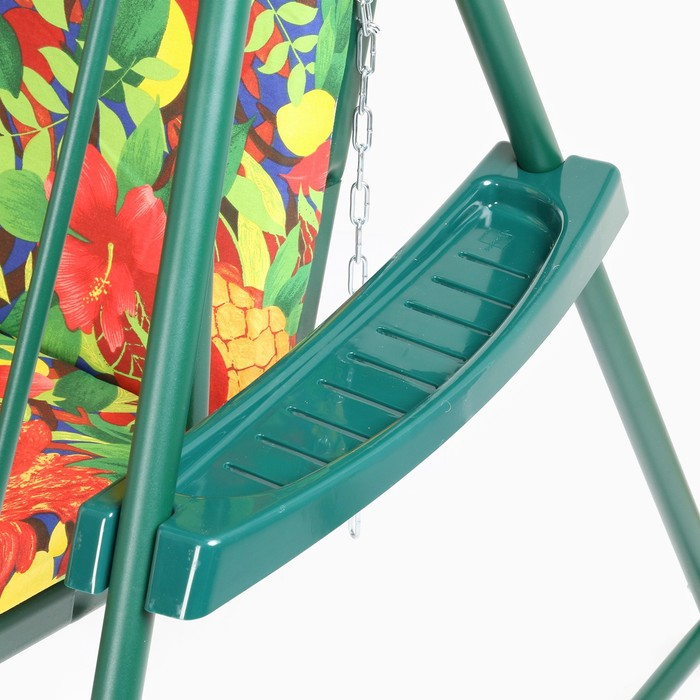 Качели садовые Качели садовые "Касабланка", цвет зеленый220 х 119 х 145 см, макс нагрузка 300 кг
