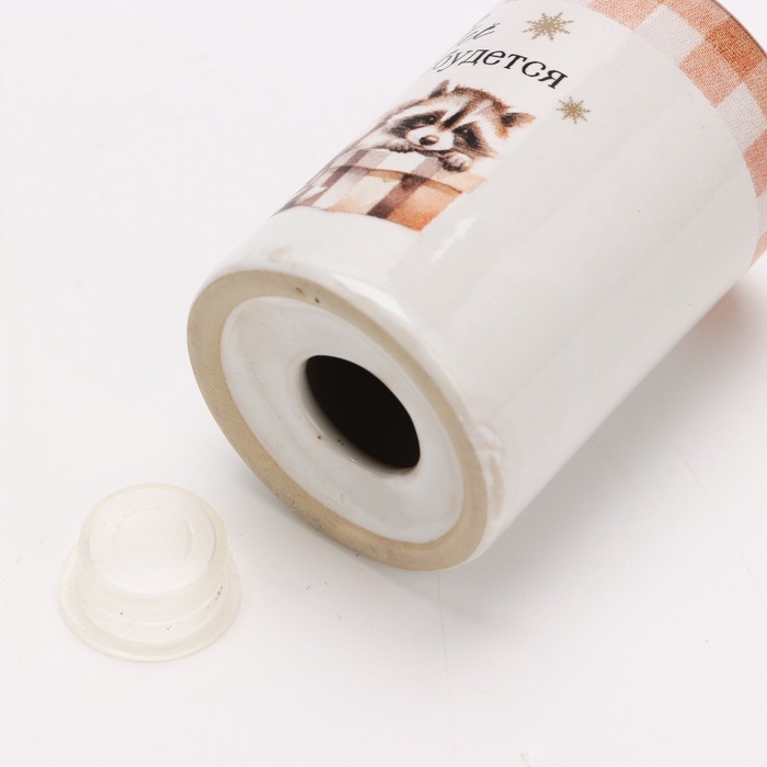 Новый год. Набор для специй «Зимние зверята», 12 х 6,5 х 7 см