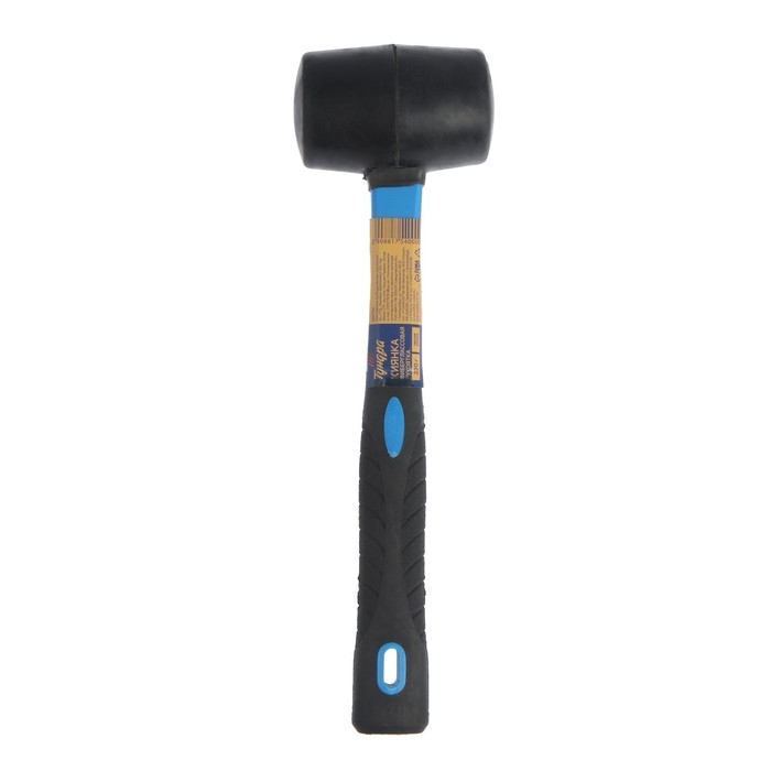 Киянка ТУНДРА, фиберглассовая рукоятка, черная резина, 220 г Киянка ТУНДРА, фиберглассовая рукоятка, черная резина, 220 г