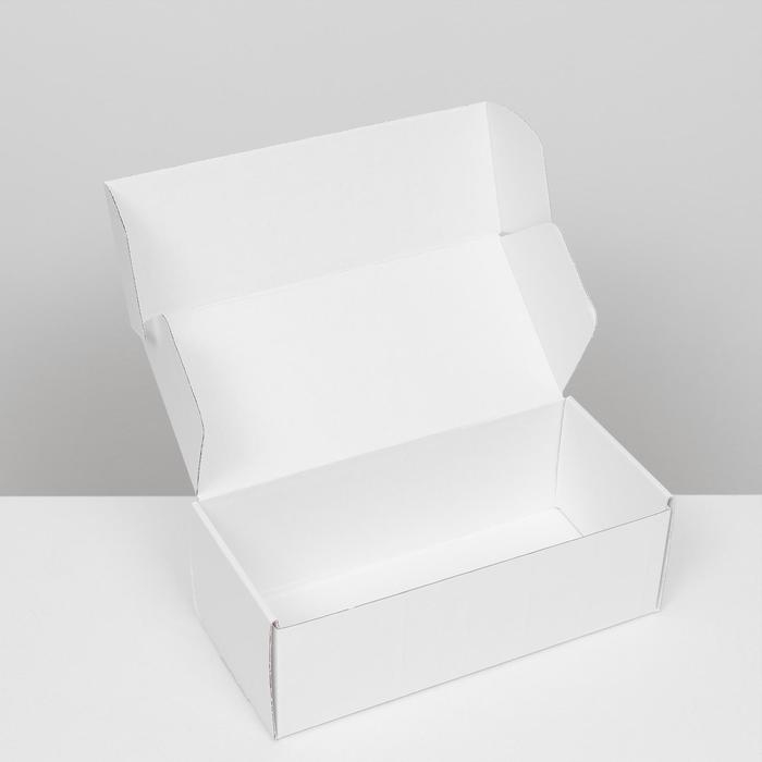Коробка самосборная, без окна, белая, 16 х 35 х 12 см Коробка самосборная, без окна, белая, 16 х 35 х 12 см
