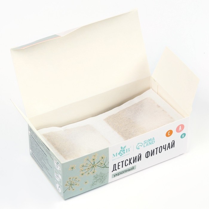 Детский фиточай M&B, укропный, 1+ мес, 20 п Детский фиточай M&B, укропный, 1+ мес, 20 п