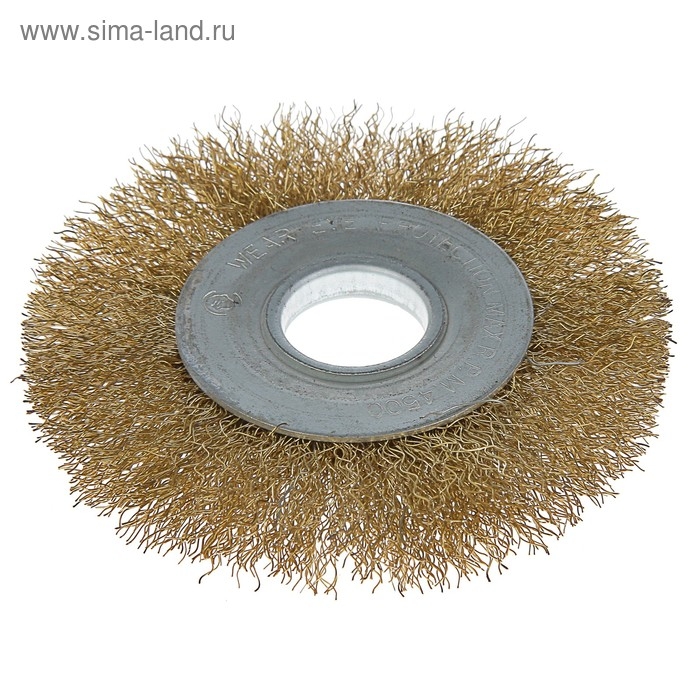 Щетка металлическая для УШМ ЛОМ, плоская, посадка 22 мм, 100 мм Щетка металлическая для УШМ ЛОМ, плоская, посадка 22 мм, 100 мм