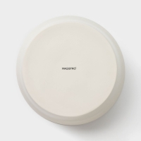 Набор салатников керамических Magistro Whitewarm, 3 предмета: d=12/16/20,5 см, 380/700/1,2 л