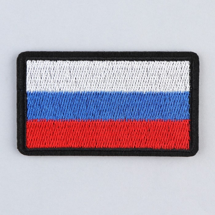 Термонаклейка на одежду «Флаг», 7 х 4 см Термонаклейка на одежду «Флаг», 7 х 4 см