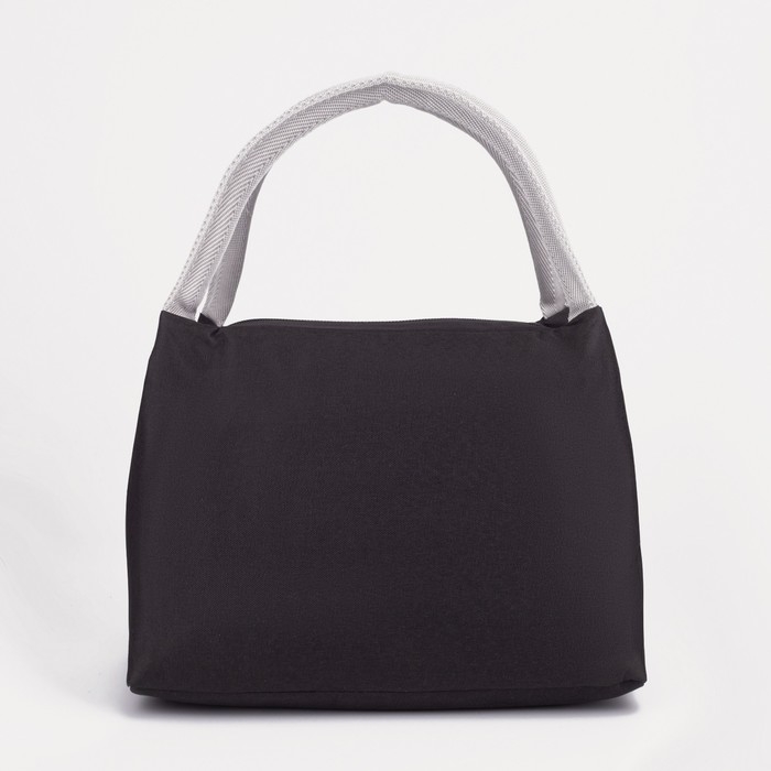 Термосумка на молнии 8 л, цвет чёрный Термосумка на молнии 8 л, цвет чёрный