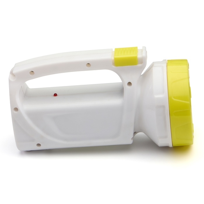 Фонарь ручной аккумуляторный  Фонарь ручной аккумуляторный "Мастер К.", MHA-W3D2 (3 В),800 мАч, 1 Вт+3 Вт,100 лм, желтый