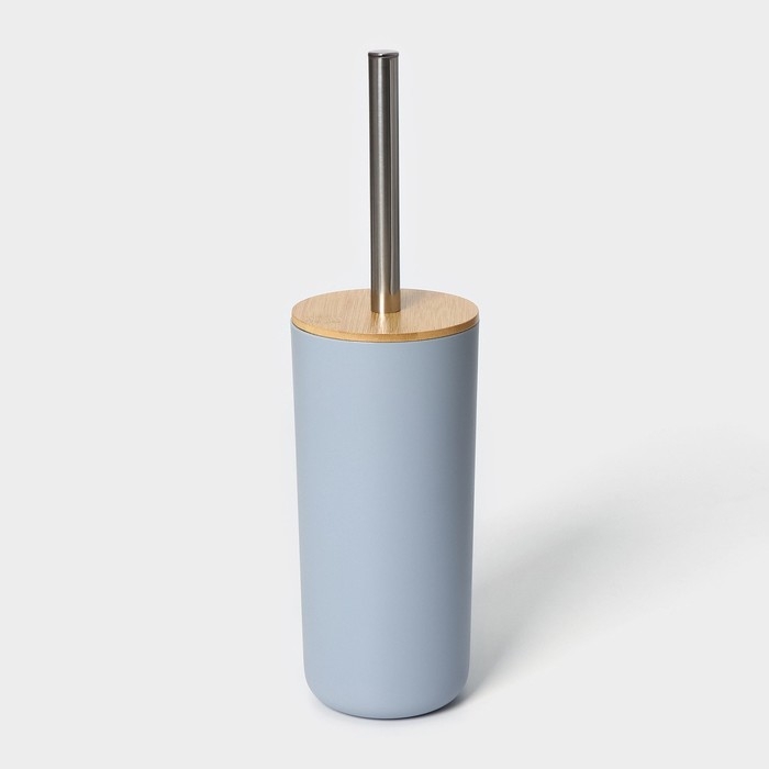 Набор аксессуаров для ванной комнаты SAVANNA «Вуди», 6 предметов (мыльница, дозатор, 2 стакана, ёршик, ведро), цвет серый Набор аксессуаров для ванной комнаты SAVANNA «Вуди», 6 предметов (мыльница, дозатор, 2 стакана, ёршик, ведро), цвет серый