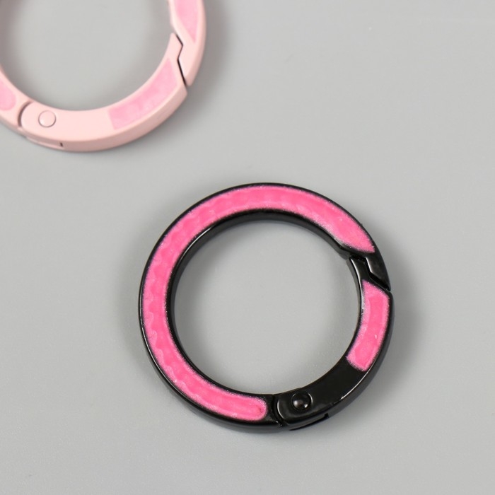 Карабин металл Карабин металл "Кольцо. Вставки" МИКС 3,6х3,6 см