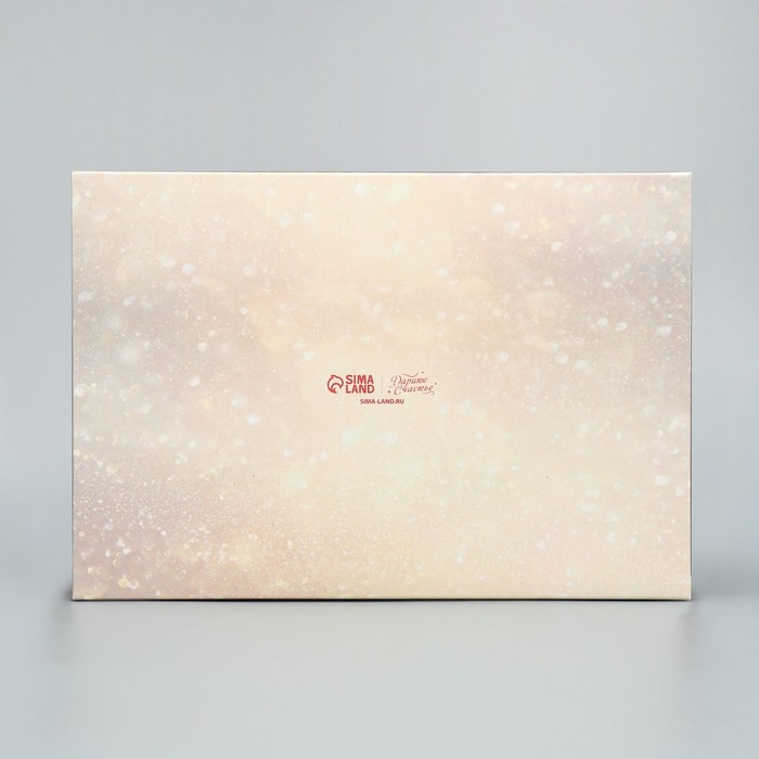 Коробка для капкейков складная с двусторонним нанесением «С Новым годом», 25 х 17 х 10 см, Новый год Коробка для капкейков складная с двусторонним нанесением «С Новым годом», 25 х 17 х 10 см, Новый год