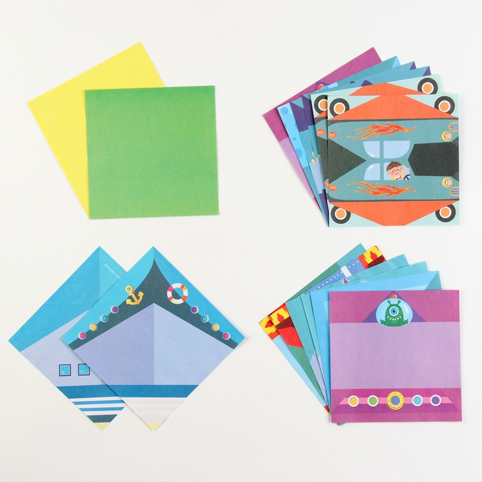 Оригами «На земле, на воде, в воздухе»