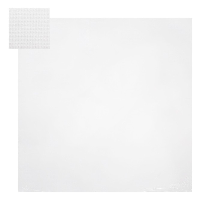 Холст на оргалите, 15 х 15 см, хлопок 100%, акриловый грунт, мелкое зерно, 210 г/м2 Холст на оргалите, 15 х 15 см, хлопок 100%, акриловый грунт, мелкое зерно, 210 г/м2