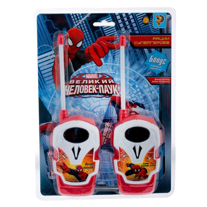 Набор раций  Набор раций "Рации супергероев", Человек-Паук