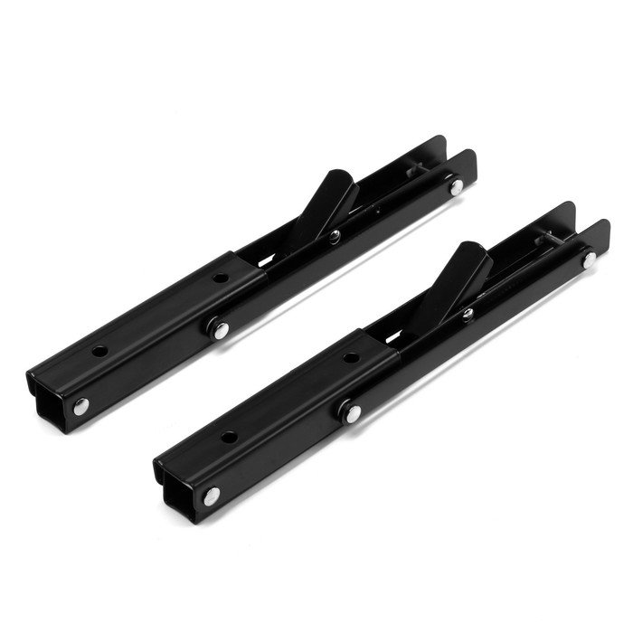 Кронштейн складной для столов и полок ТУНДРА, 2 шт, длина 250 мм, сталь цвет черный Кронштейн складной для столов и полок ТУНДРА, 2 шт, длина 250 мм, сталь цвет черный