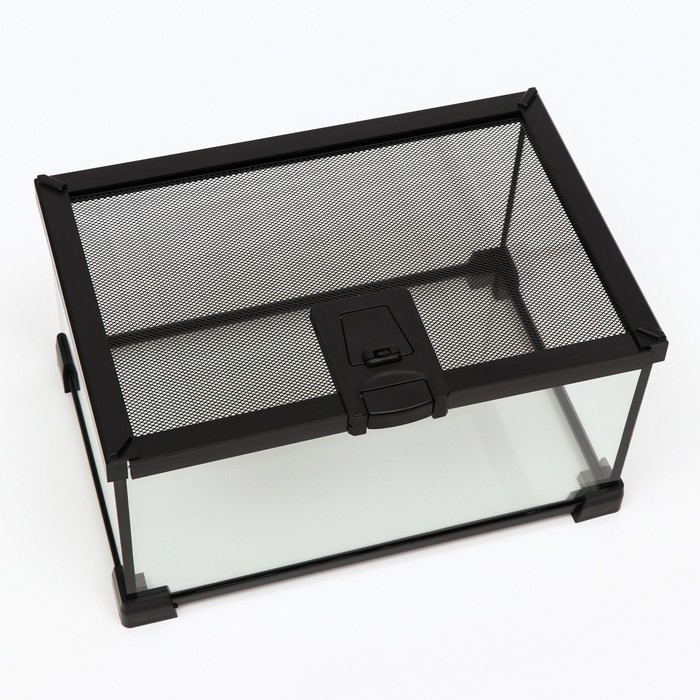 Террариум для рептилий 9,6 л, с креплением для предотвращения побега, 30 х 20 х 16 см Террариум для рептилий 9,6 л, с креплением для предотвращения побега, 30 х 20 х 16 см