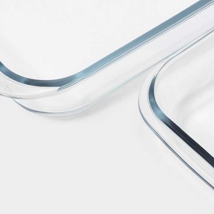 Набор форм для запекания и выпечки из жаропрочного стекла Доляна «Фуэго», 2,1/3 л, 2 шт Набор форм для запекания и выпечки из жаропрочного стекла Доляна «Фуэго», 2,1/3 л, 2 шт