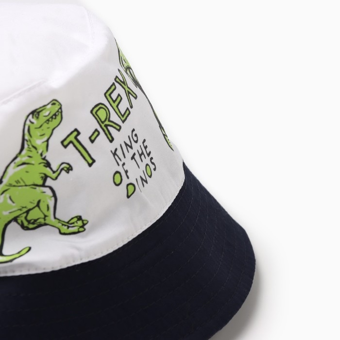 Панама детская, цвет белый/синий, размер 50-52 Панама детская, цвет белый/синий, размер 50-52