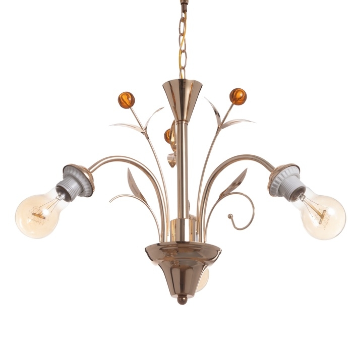 Люстра Люстра "Глори" БП 3х40Вт Е27 Золото МОДЕЛЬ: 2600545