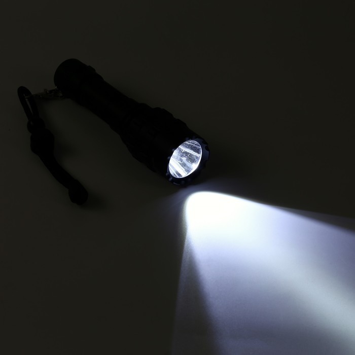 Фонарь тактический аккумуляторный, 10 Вт, 800 мАч, 1600 лм, IP6, 5 режимов, USB Фонарь тактический аккумуляторный, 10 Вт, 800 мАч, 1600 лм, IP6, 5 режимов, USB