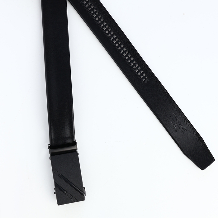 Ремень мужской, Великан, ширина 4 см, пряжка автомат, цвет чёрный Ремень мужской, Великан, ширина 4 см, пряжка автомат, цвет чёрный