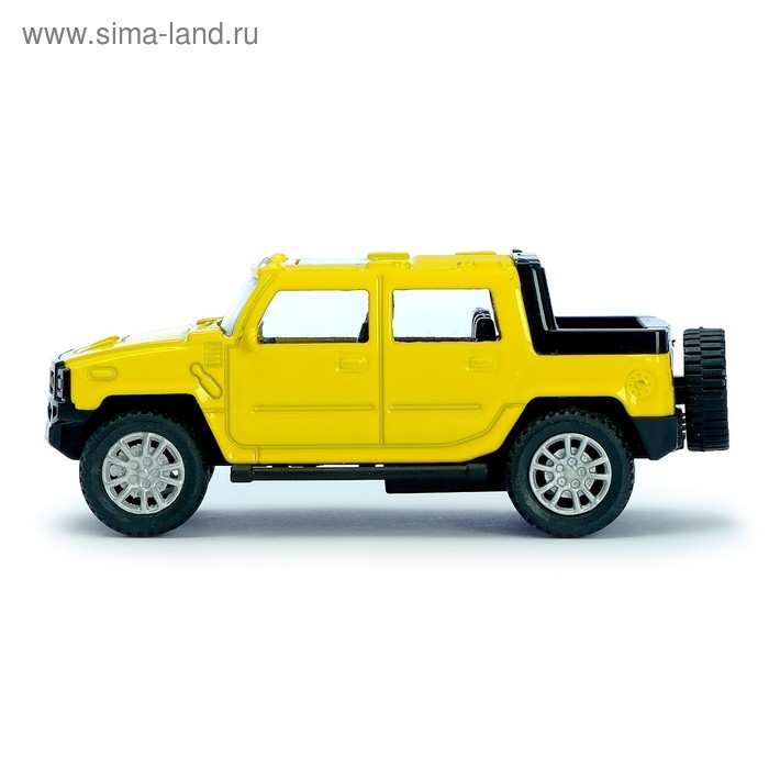 Машина металлическая «Пикап», масштаб 1:43, инерция, МИКС