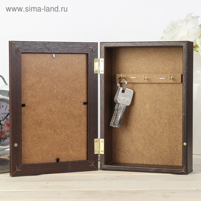 Ключница Ключница "Прогулки на гондолах" венге 15х21 см