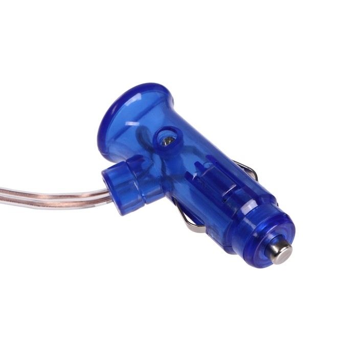 Разветвитель прикуривателя TORSO, 12-24 В, провод 50 см, подсветка Разветвитель прикуривателя TORSO, 12-24 В, провод 50 см, подсветка