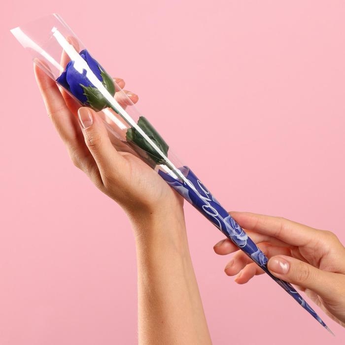 Мыльная роза, синяя Мыльная роза, синяя