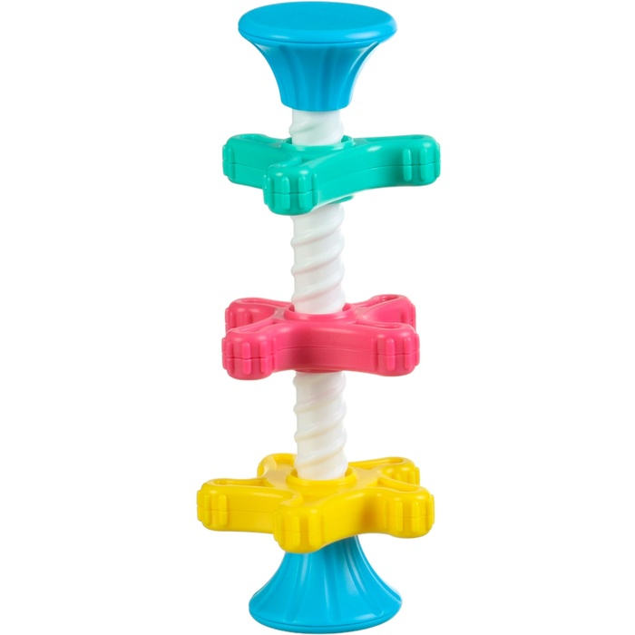 Развивающая игрушка пирамидка «Закрути меня» с шестеренками, погремушка, Крошка Я Развивающая игрушка пирамидка «Закрути меня» с шестеренками, погремушка, Крошка Я