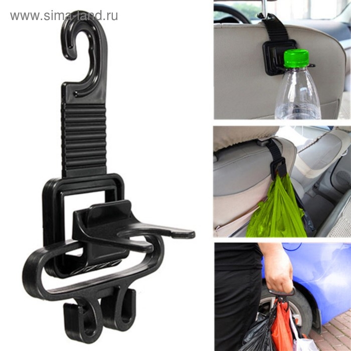 Вешалка на подголовник, черный Вешалка на подголовник, черный