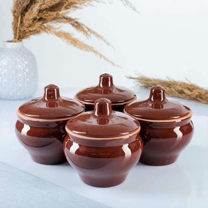 Набор горшков  Набор горшков "Мечта хозяйки" 4х0,35л, стандарт