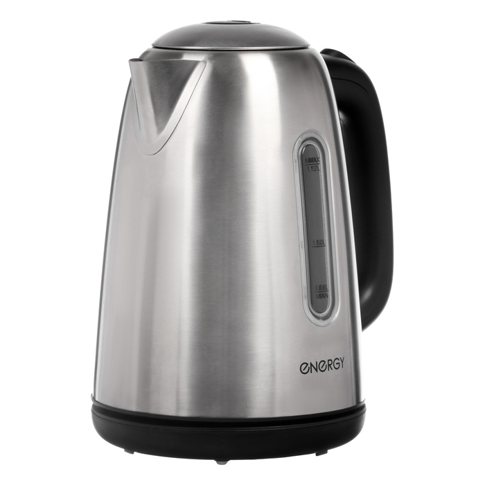 Чайник электрический Energy E-252, металл, 1.7 л, 2200 Вт, серебристый Чайник электрический Energy E-252, металл, 1.7 л, 2200 Вт, серебристый