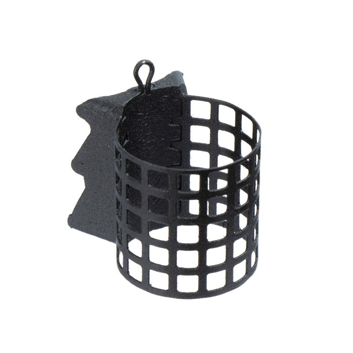 Груз-кормушка металлическая X-FEEDER ME ALLIGATOR M PERFO, цвет Matt Black, 80 г, 35 мл Груз-кормушка металлическая X-FEEDER ME ALLIGATOR M PERFO, цвет Matt Black, 80 г, 35 мл