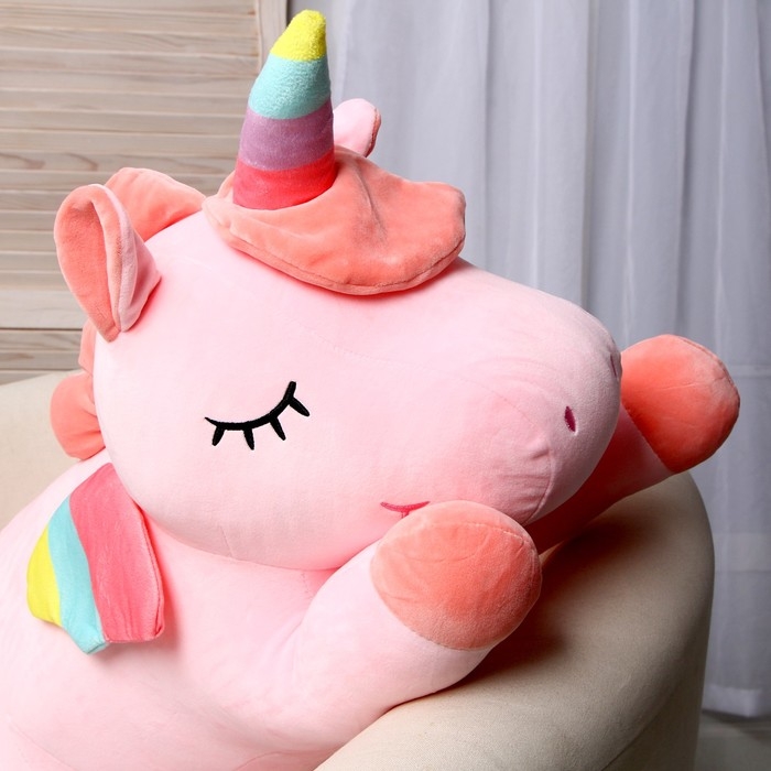 Мягкая игрушка «Единорог», 80 см